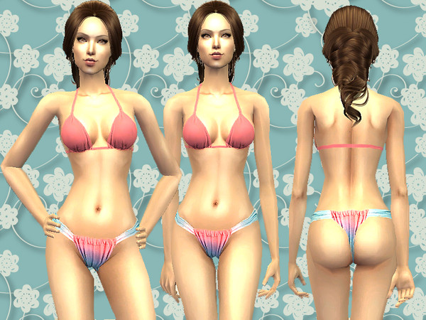 Sims 2 — A Set of 6 Brazilian Bikinis For Your Latin Lovers* - LL7 by CerseiL2 — Set of sexy and small (very small)