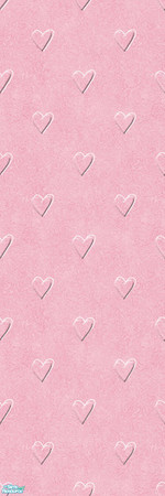 Sims 2 — Studio K Affection - Peony by StudioKhagerks — Cute heart design on a sponge texture background. Category:
