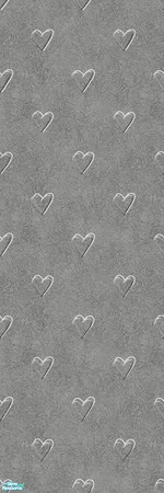 Sims 2 — Studio K Affection - Storm by StudioKhagerks — Cute heart design on a sponge texture background. Category:
