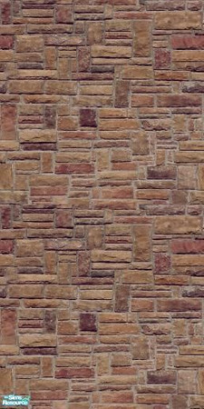 Sims 2 — Seamless Stones Set - Seamless Stone 3 by yazfaruk — Completely seamless stone wall, very beautiful for