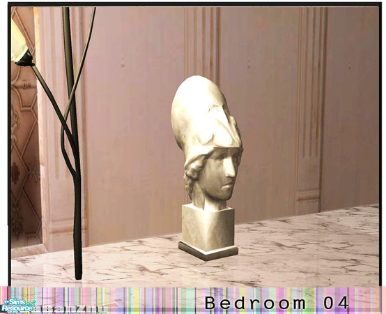Sims 2 — Huabanzhu bedroom04 - Scoulpture by huabanzhu — 