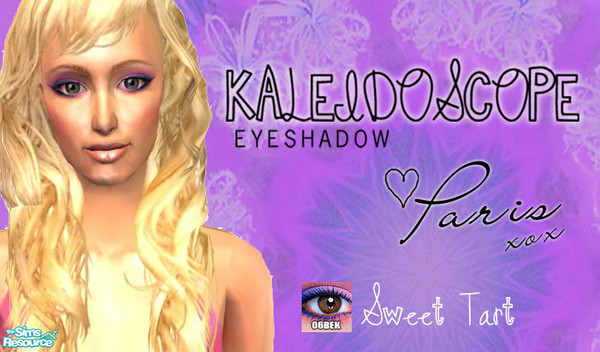 Sims 2 — Kaleidoscope Eyeshadow - Sweet Tart by 06bek — 
