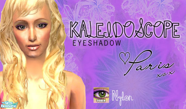 Sims 2 — Kaleidoscope Eyeshadow - Nylon by 06bek — 