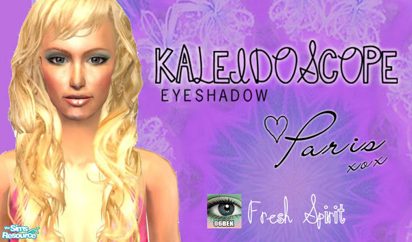 Sims 2 — Kaleidoscope Eyeshadow - Fresh Spirit by 06bek — 