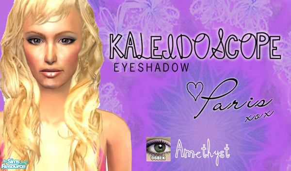 Sims 2 — Kaleidoscope Eyeshadow - Amethyst by 06bek — 