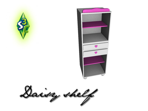 Sims 3 — S3C Daisy shelf by ruhrpottbobo — shelf 