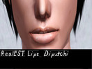 Sims 3 — RealEST Lips by Diputchi2 — These lips are for those who like a little realism. They are copied from an actual