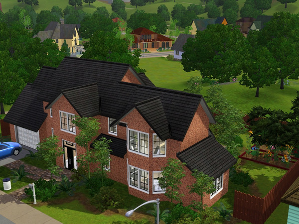 Sims 3 — Traditional Living by Djeranotjuh — Wife: Oh look honey! This house is perfect for our family! It has so many