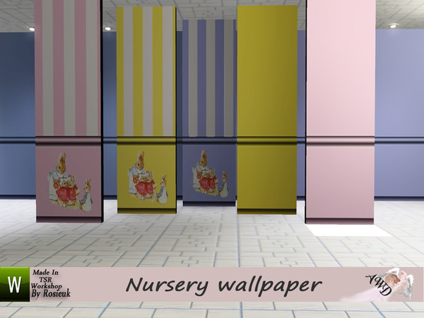 Sims 3 — Nursery wallpaper by rosieuk by Rosieuk — Nursery wallpaper by Rosieuk@TSR