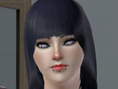 Sims 3 — Hinata's Eyes by rockeiro1892 — Hinata's Byakugan Deactivated