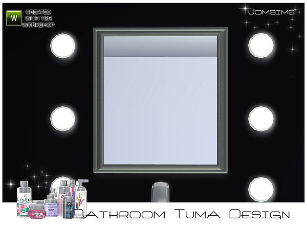 Sims 3 — mirror tuma bathroom by jomsims — mirror tuma bathroom
