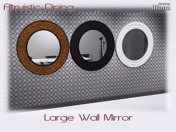 Sims 3 — Altruistic Dining Mirror by Illiana — Altruistic Dining Mirror by Illiana of TSR