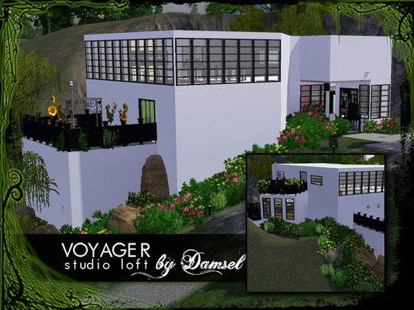 Sims 3 — Voyager Studio Loft by Damsel_In_Decease2 — The Voyager Studio Loft is perfect for any young and modern Sim