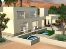 Sims 3 — Tecopa by element902 — Large modern desert home made for indoor and outdoor living. Two bedrooms and beautiful