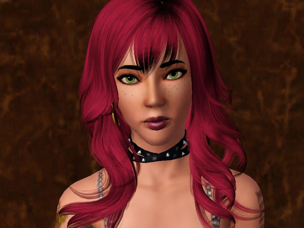 Sims 3 — Nerissa by smellyfish2 — Nerissa. A rebellious sim with a mean streak. :D Enjoy!