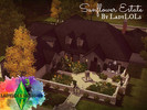 Sims 3 — Sunflower Estate by ladyLOLs2 — A Beautifuly furnished home with 4bedrooms, 2.5 bathrooms and a pool! Two of the