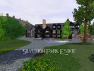 Sims 3 — Silverton Park Estate by Pantalooons2 — This spectacular estate features an array of buildings. There is the