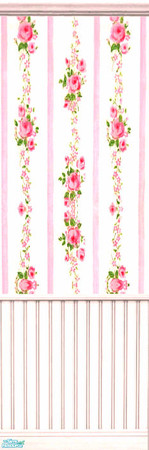 Sims 2 — Shabby Chic walls - Individual Item by milanokat — 