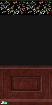 Sims 2 — Williamsburg Walls, Pt 5 - 08 by elektra274 — 8 of 8 walls designed to coordinate with the other parts of my