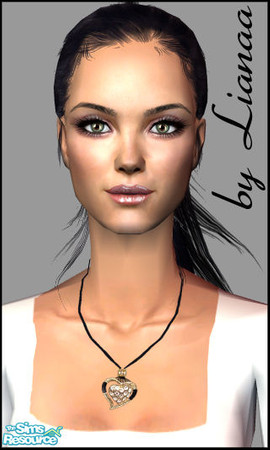 Sims 2 — Set 1 Necklaces by Lianaa - heart by Lianaa — Set 1 Necklaces by Lianaa - heart