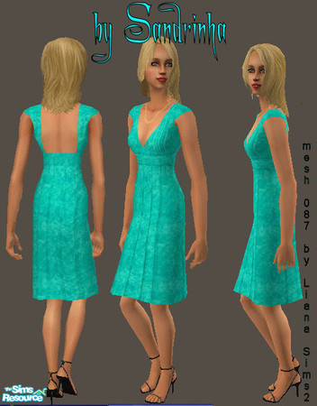 Sims 2 — SM Rose Formal Dress by sandrinha — Enjoy!