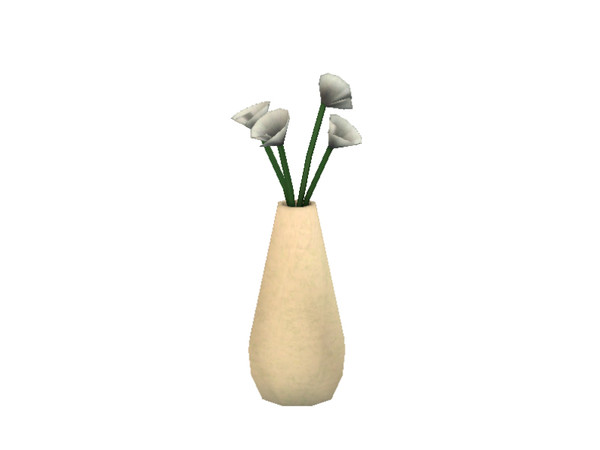Sims 3 — Classic Bathroom Plant by Angela — Classic Bathroom plant, made by Angela@TSR (2009) Please don't clone my