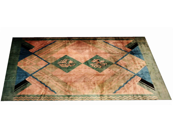 Sims 3 — Art Deco Living - Rug by ShinoKCR — One Coloroption is recolorable