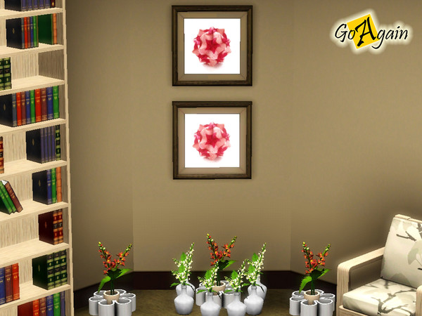 Sims 3 — GoAgain - Painting Kusudama 01 by GoAgain — By GoAgain @TSR.