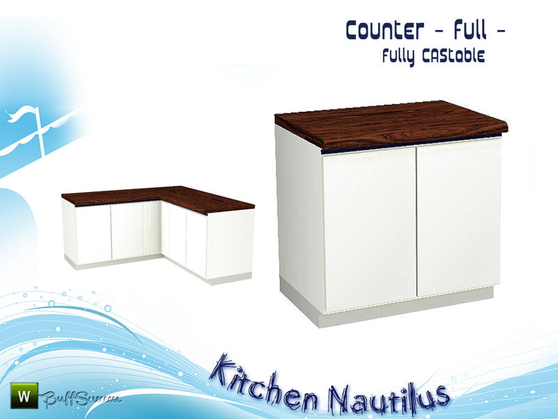 BuffSumm's Kitchen Nautilus Counter Full