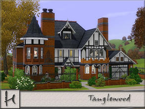 Sims 3 — Tanglewood by hatshepsut — Enjoy a little slice of English suburbia with this delightful victorian mock tudor