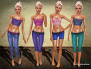Sims 3 — Casual But Cute - TEEN by DiamondRose2 — This Casual But Cute set contains four clothing items, a Tube Top,