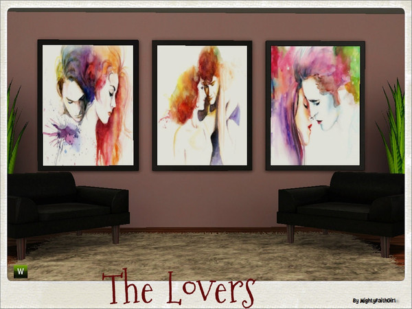 Sims 3 — The Lovers by mightyfaithgirl — Add romance and culture with this set of 3 of Hollywood's most famous Lovers.