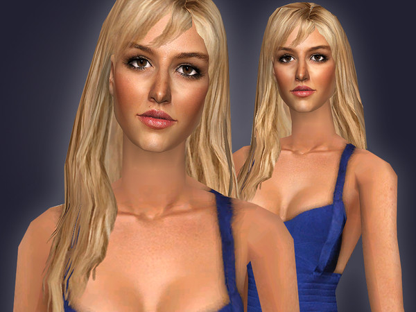 Sims 2 — Poppy Montgomery by Cleotopia — Poppy Montgomery (1975)is an Australian actress. She is known for her role of