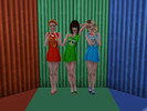 Sims 3 — Pokemon Starter Dresses by S30002 — This is my second upload, I love pokemon and I have seen that there aren't