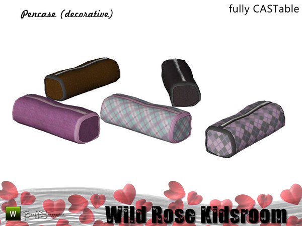Sims 3 — WildRose Case by BuffSumm — Decorative CD for placing on the desk matching the *Wild Rose Kidsroom*. ***TSRAA***