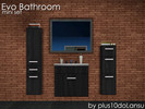 Sims 3 — Evo Bathroom Mini set by plus10dolansu2 — Evo Bathroom Mini set 4 new meshes