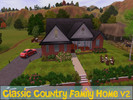 Sims 3 — Classic Country Family Home v2 by BallinBC2 — This country styled house has 3 bedrooms, 2 full bathrooms and 1