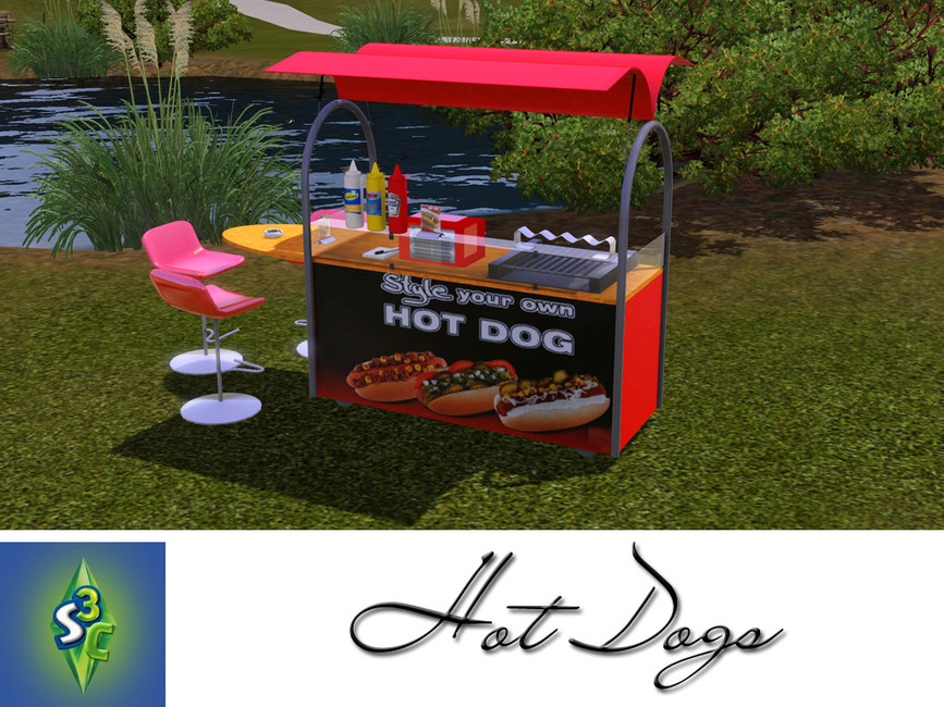 The Sims Resource Hot Dog Stall