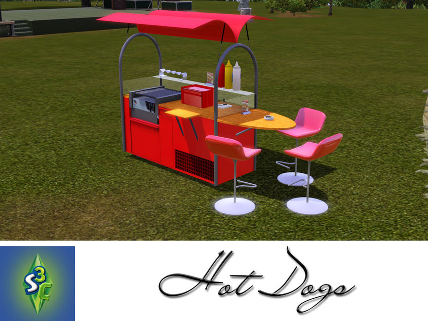 The Sims Resource Hot Dog Stall