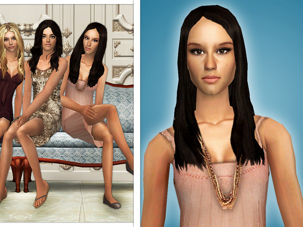 Sims 2 — Troian Bellisario as Spencer Hastings by Cleotopia — Troian Bellisario as Spencer Hastings in Pretty Little
