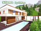 Sims 3 — Silence by XPing2 — Hi! This is my 2nd house for a middle size family. Outside the house, there are a long