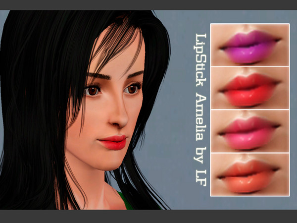 Sims 3 — [LF] LipStick  by LightfireSim2 — Soft lipgloss by LF