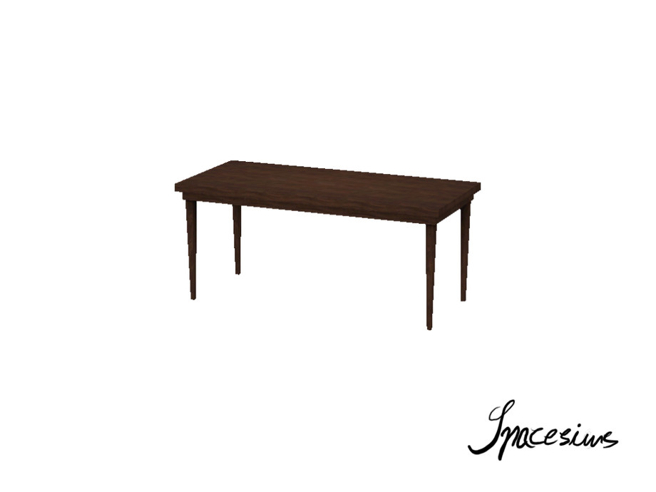 The Sims Resource - Kiwi living room - Dining table