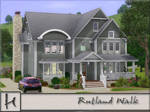 Sims 3 — Rutland Walk by hatshepsut — A compact yet fully formed traditional family home with a contemporary twist.