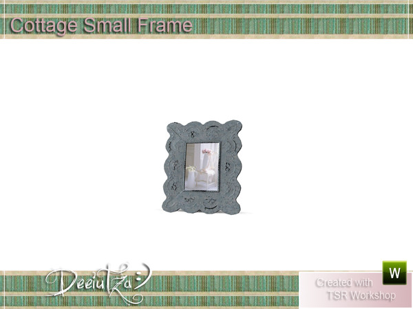 Sims 3 — Cottage Decor Small Frame by deeiutza — By deeiutza @TSR