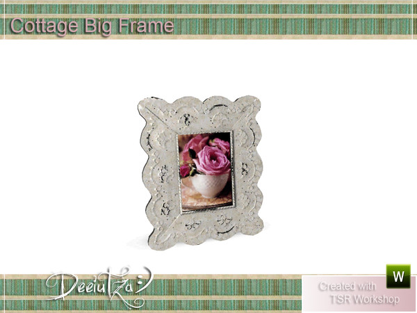 Sims 3 — Cottage Decor Big Frame by deeiutza — By deeiutza @TSR