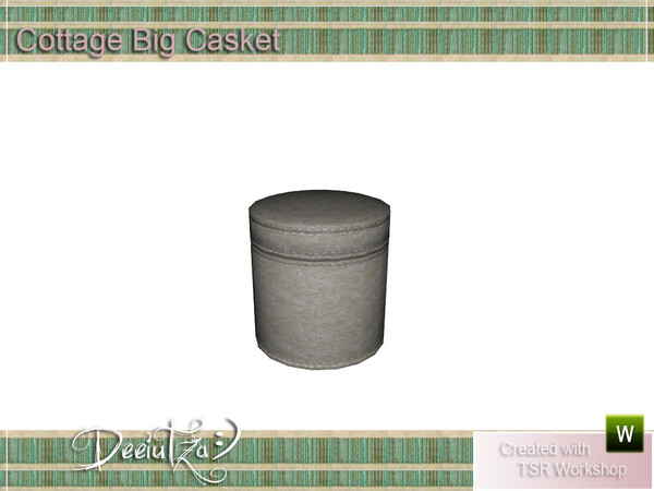 Sims 3 — Cottage Decor Big Casket by deeiutza — By deeiutza @TSR