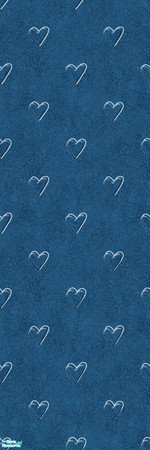 Sims 2 — Studio K Affection - Caribbean by StudioKhagerks — Cute heart design on a sponge texture background. Category:
