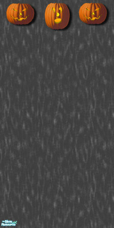 Sims 2 — Hallowe\'en Specials! - Jack-o-Lantern Wallpaper by EarthGoddess54 — Part of the Hallowe\'en Specials set.