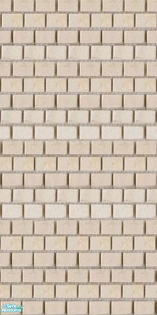 Sims 2 — Beige Bricks by yazfaruk — These pretty brick walls are must for a brick home!!